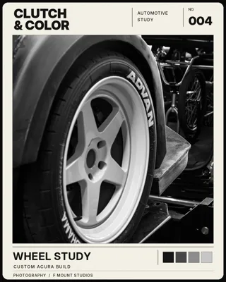 No. 004: Wheel Study