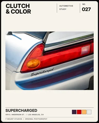 No. 027: Supercharged