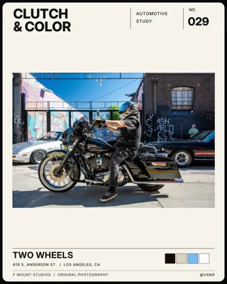 No. 029: Two Wheels