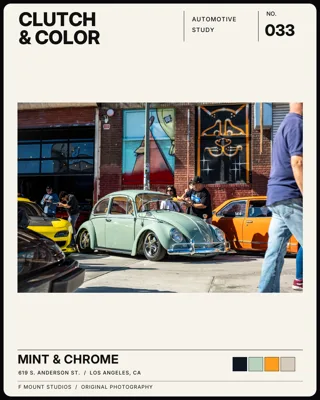 No. 033: Mint & Chrome